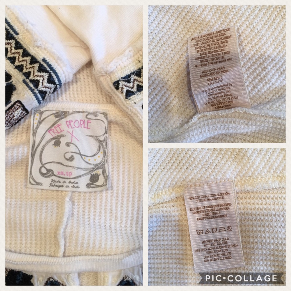 Free People Marion Embroidered Thermal Swing Top - Picture 7 of 11